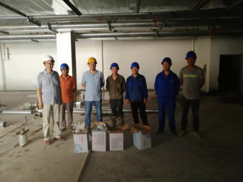 【战高温】杭安公司机电第一分公司开展“高温慰问·情系一线职工”活动